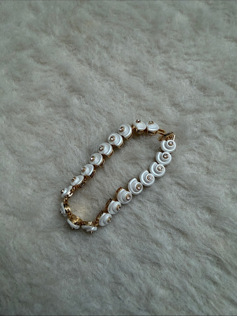 Baublebar Shell Tennis bracelet